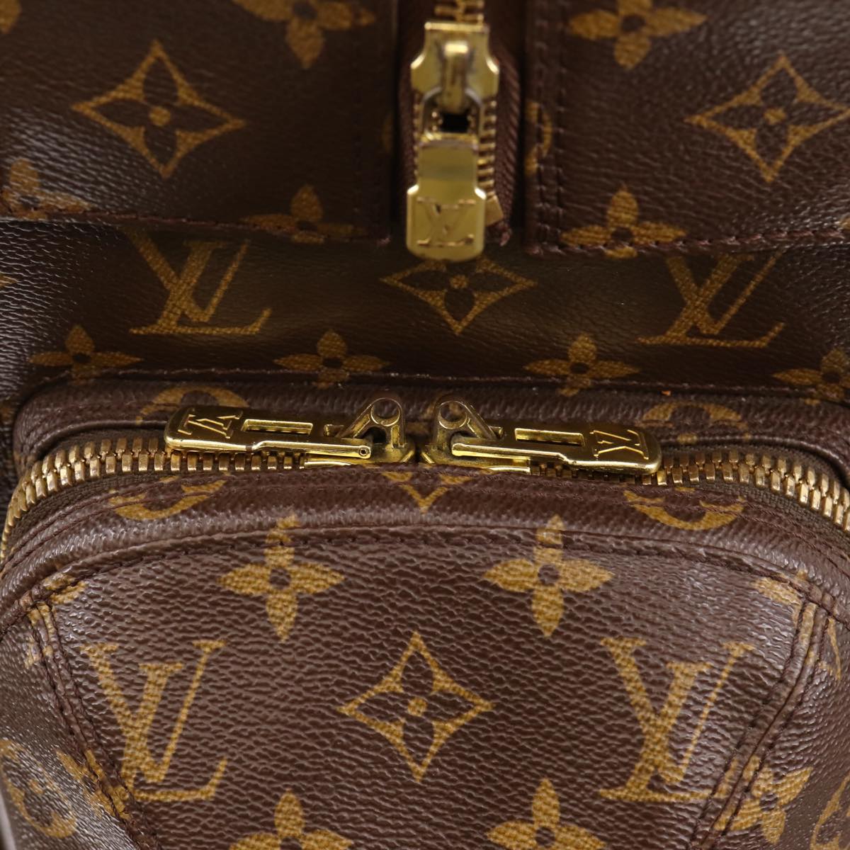 LOUIS VUITTON Monogram Sac Golf Golf Bag M58221 LV Auth 207545A