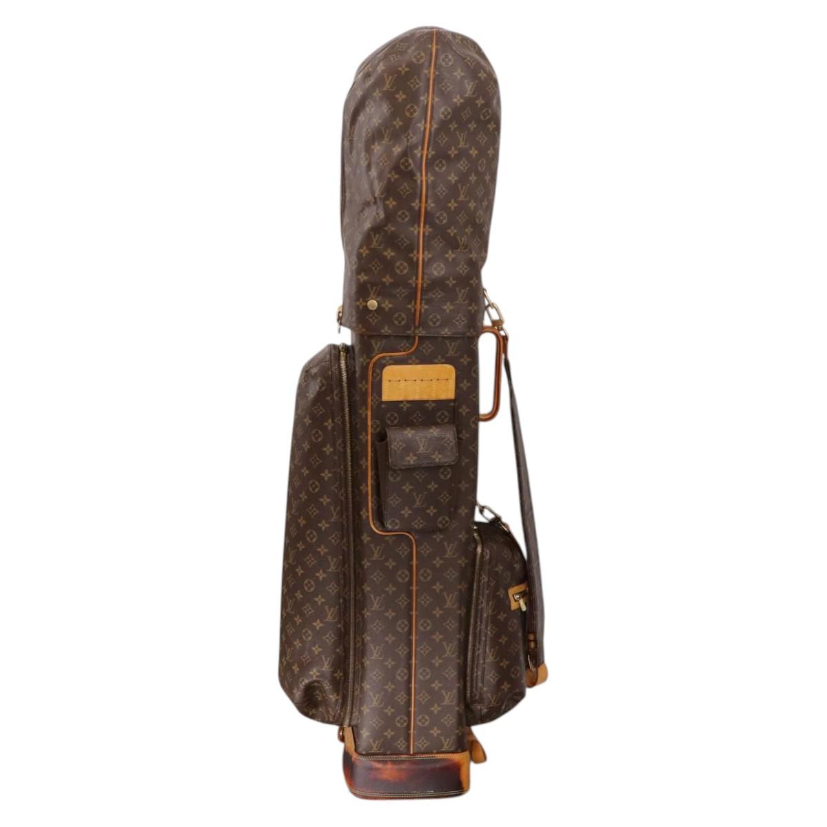 LOUIS VUITTON Monogram Sac Golf Golf Bag M58221 LV Auth 207545A