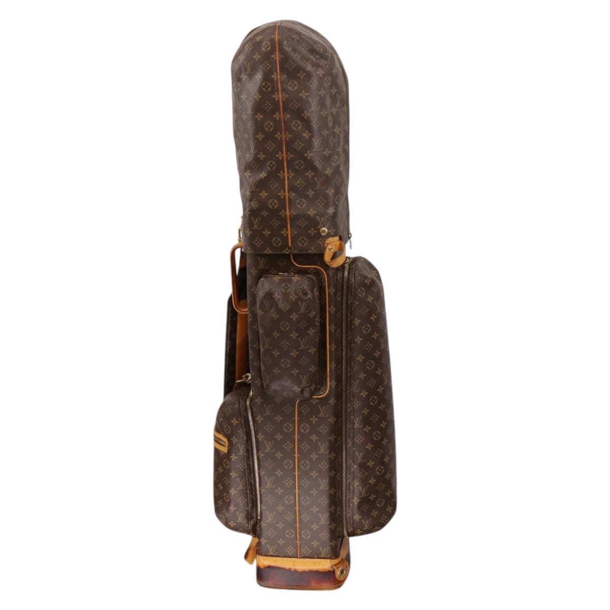 LOUIS VUITTON Monogram Sac Golf Golf Bag M58221 LV Auth 207545A
