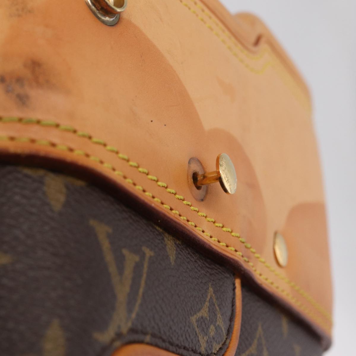 LOUIS VUITTON Monogram Sac Golf Golf Bag M58221 LV Auth 207545A