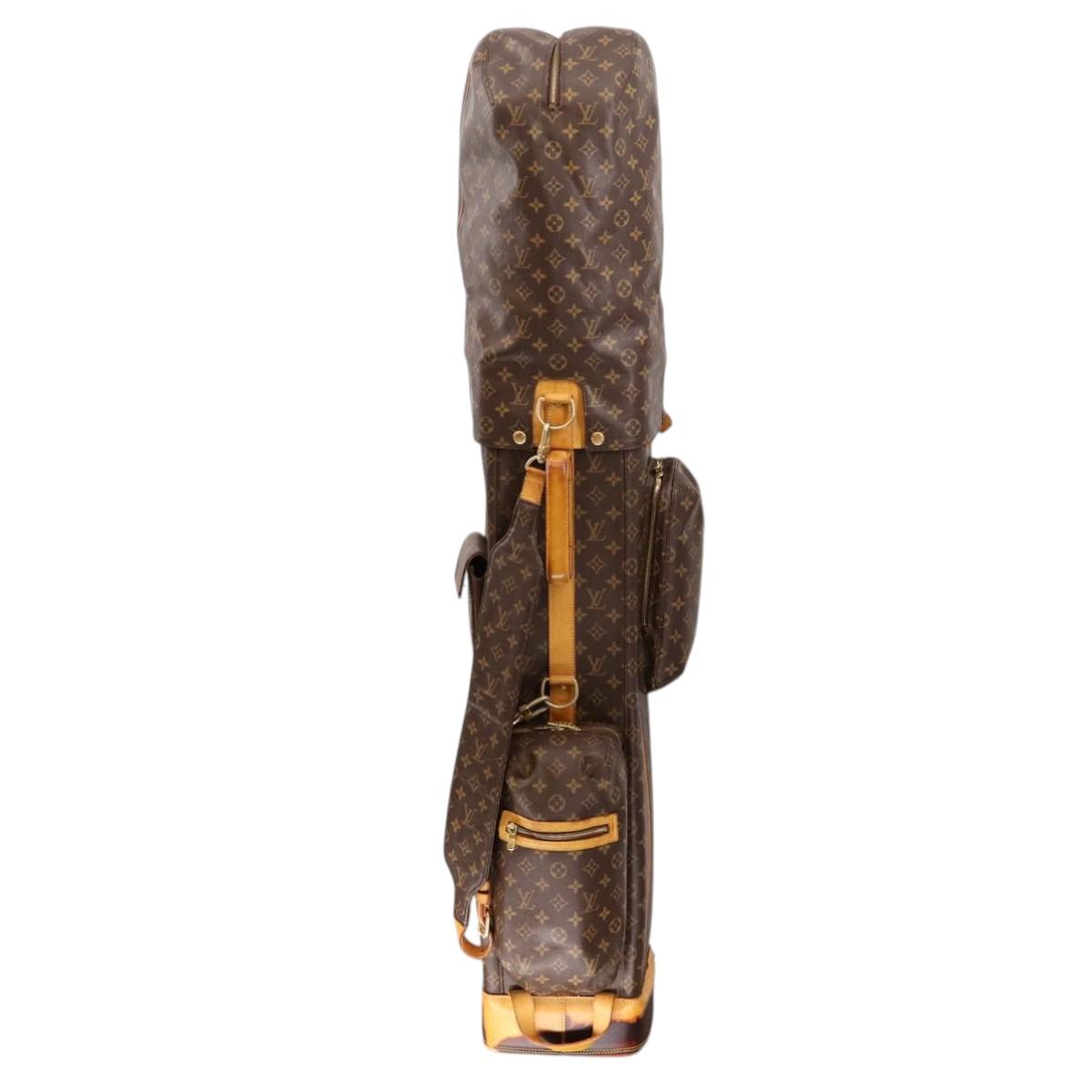 LOUIS VUITTON Monogram Sac Golf Golf Bag M58221 LV Auth 207545A