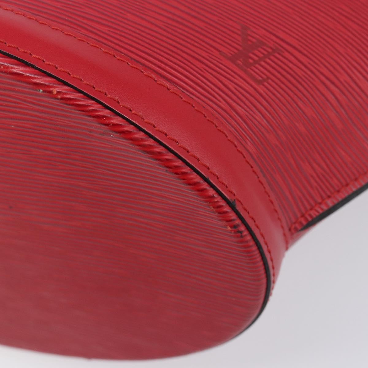 LOUIS VUITTON Epi Saint Jacques Shoulder Bag Red M52277 LV Auth 207548V