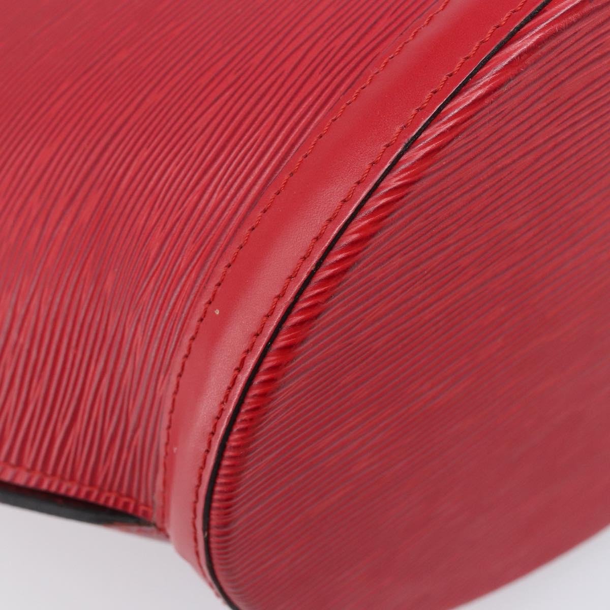LOUIS VUITTON Epi Saint Jacques Shoulder Bag Red M52277 LV Auth 207548V