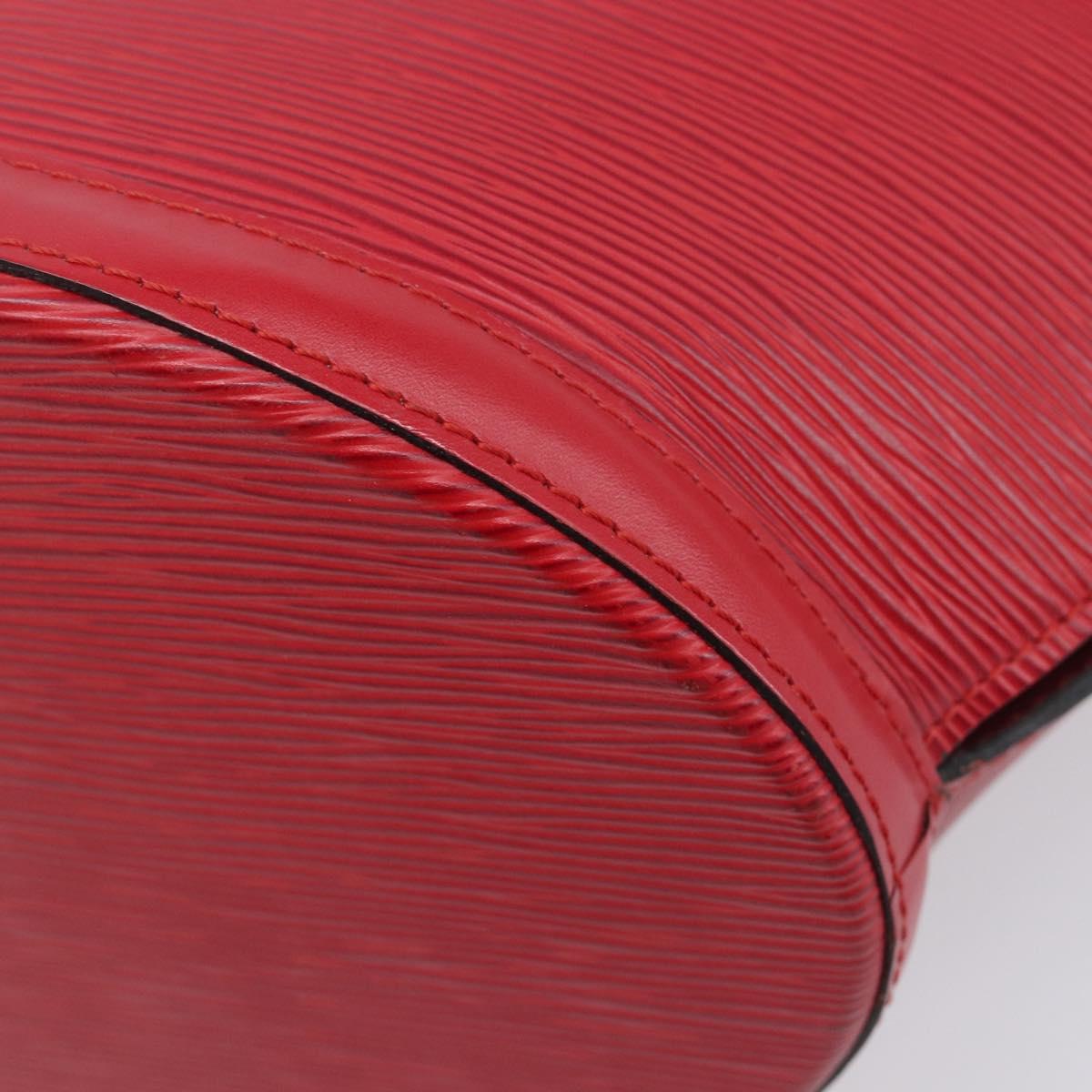 LOUIS VUITTON Epi Saint Jacques Shoulder Bag Red M52277 LV Auth 207548V
