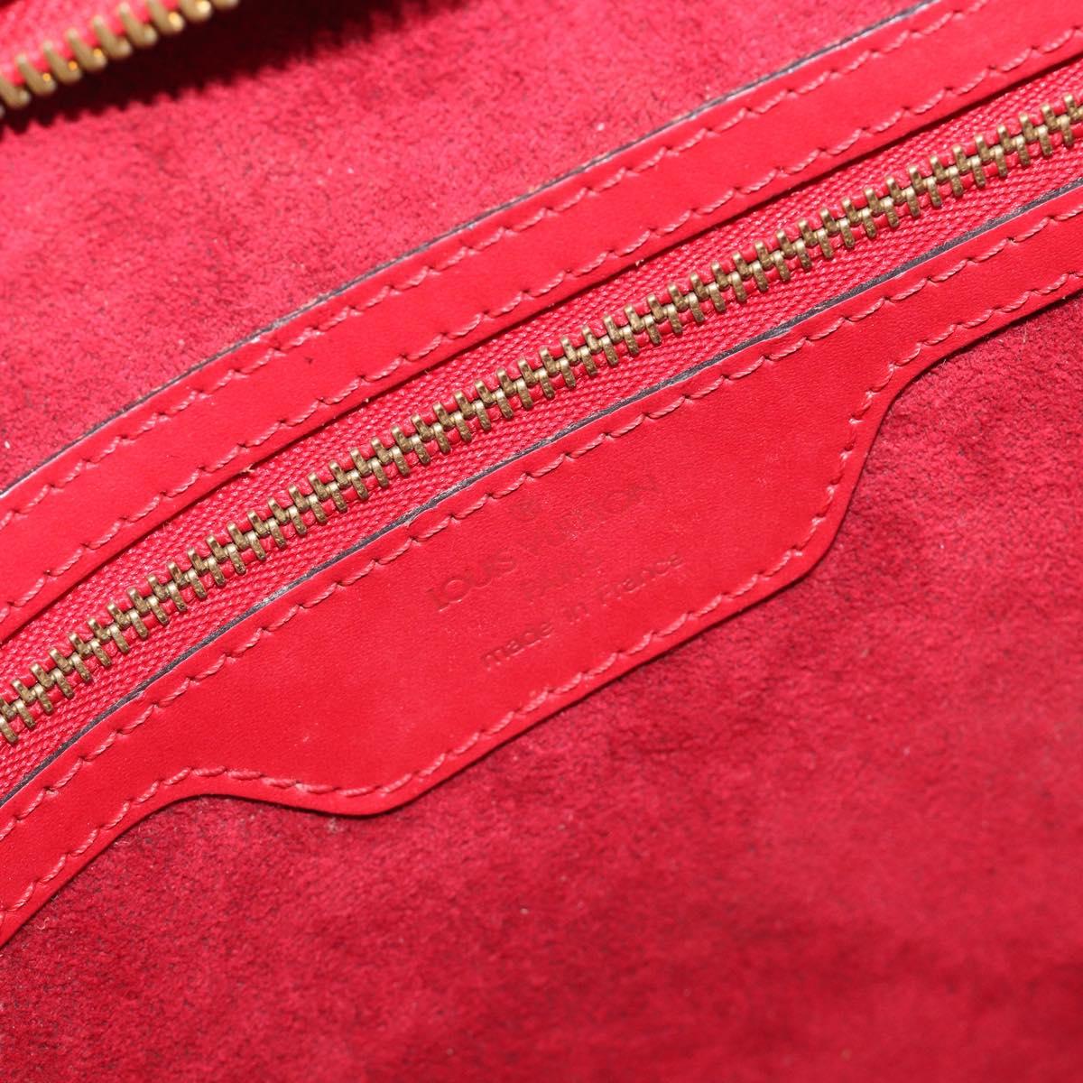 LOUIS VUITTON Epi Saint Jacques Shoulder Bag Red M52277 LV Auth 207548V