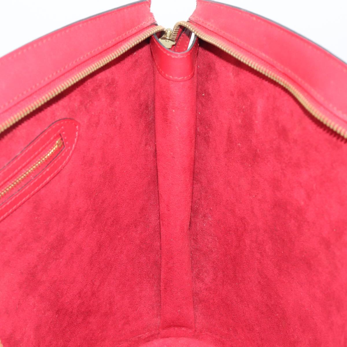 LOUIS VUITTON Epi Saint Jacques Shoulder Bag Red M52277 LV Auth 207548V