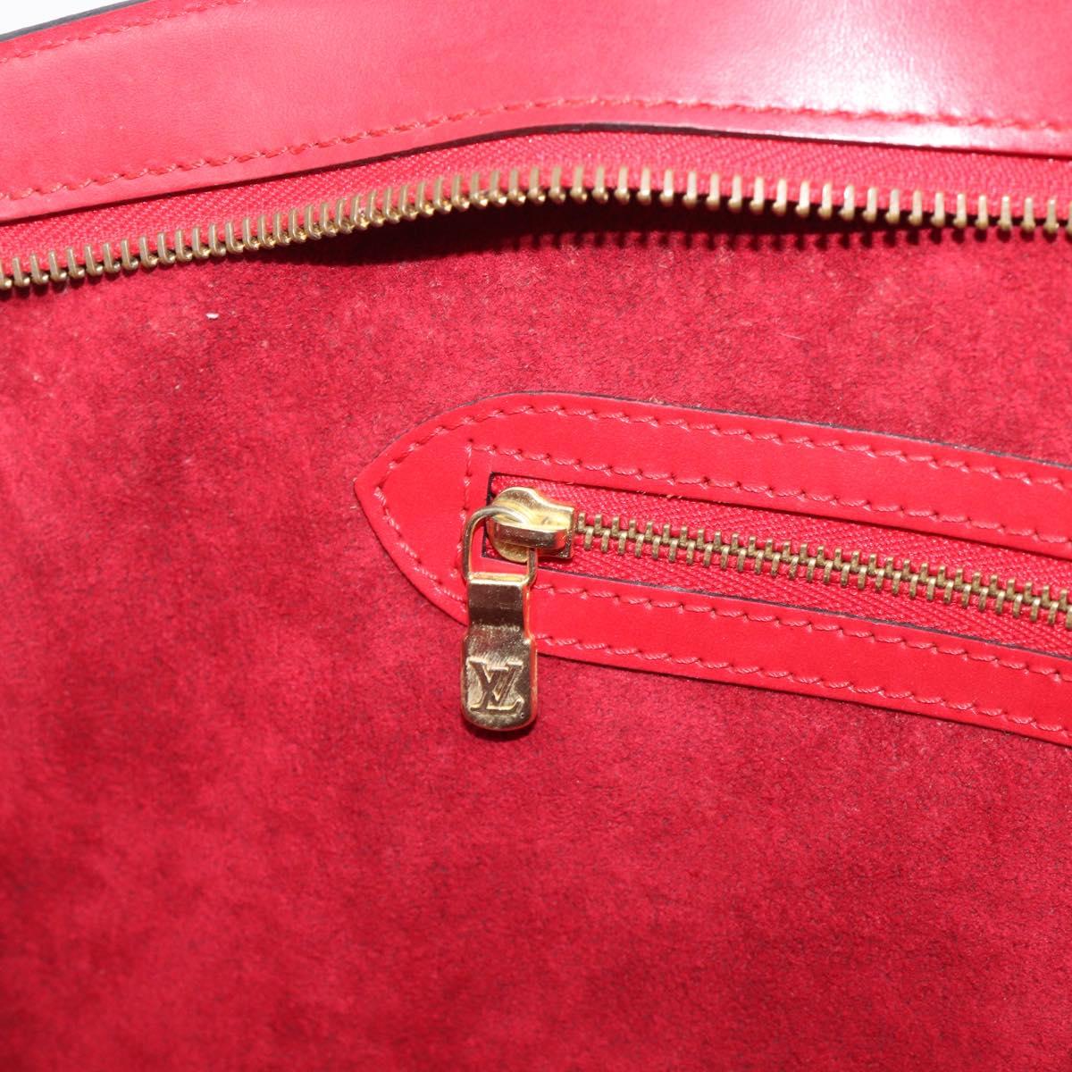 LOUIS VUITTON Epi Saint Jacques Shoulder Bag Red M52277 LV Auth 207548V