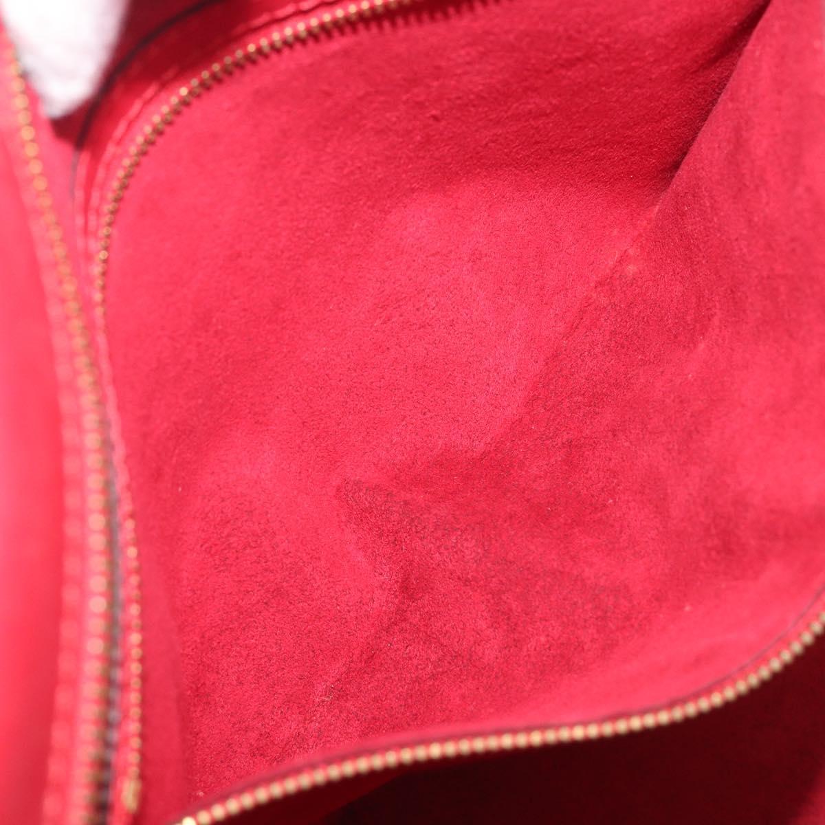 LOUIS VUITTON Epi Saint Jacques Shoulder Bag Red M52277 LV Auth 207548V