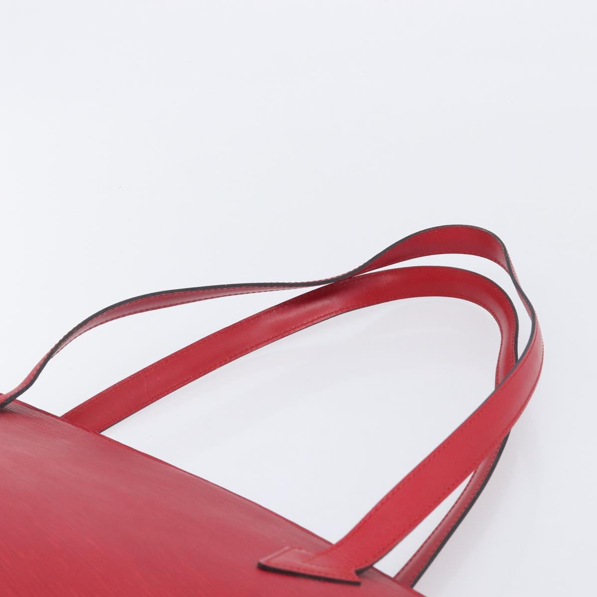 LOUIS VUITTON Epi Saint Jacques Shoulder Bag Red M52277 LV Auth 207548V