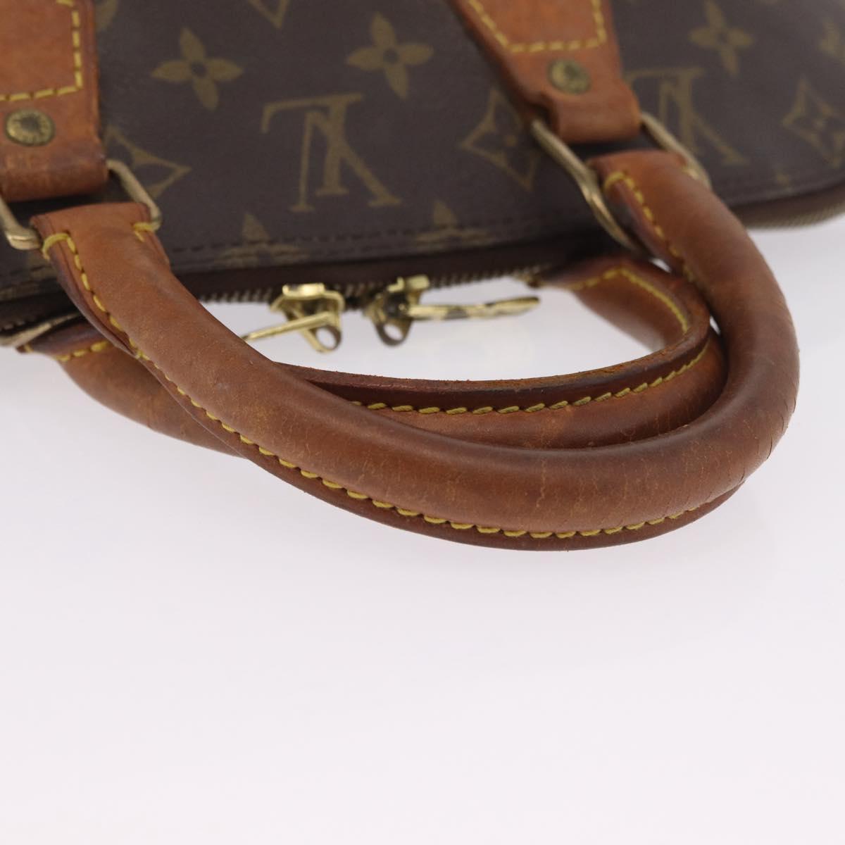 LOUIS VUITTON Monogram Alma Hand Bag M51130 LV Auth 207549