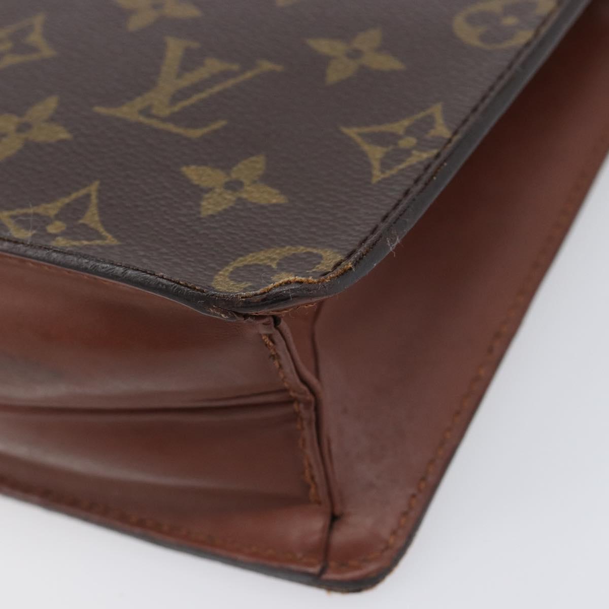 LOUIS VUITTON Monogram Pochette Homme Clutch Bag M51795 LV Auth 207562