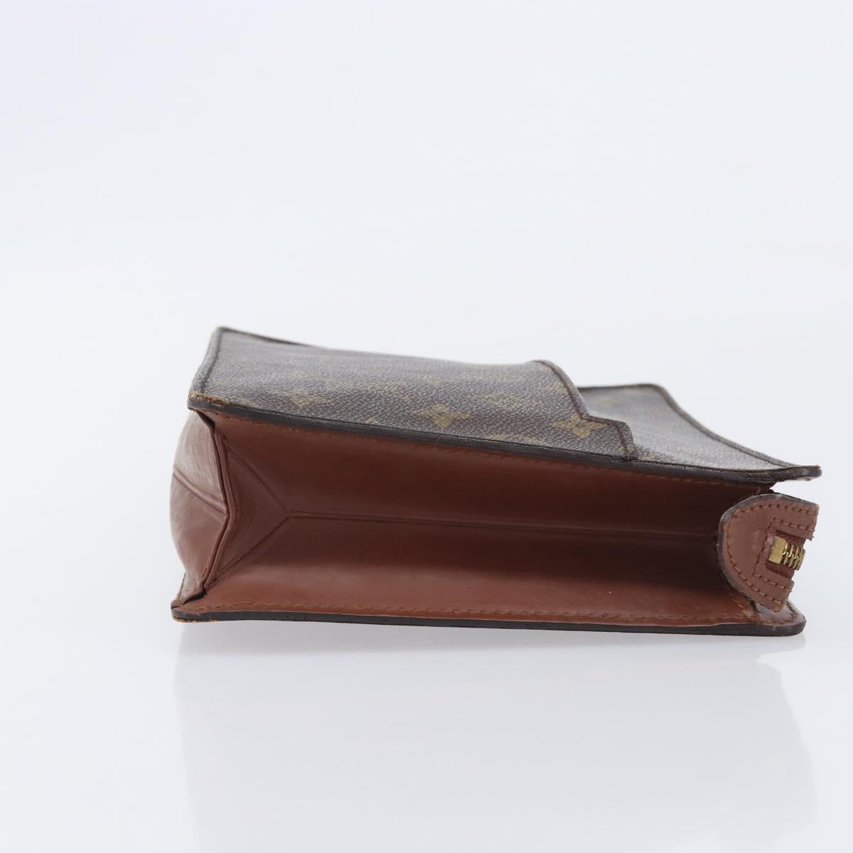 LOUIS VUITTON Monogram Pochette Homme Clutch Bag M51795 LV Auth 207562