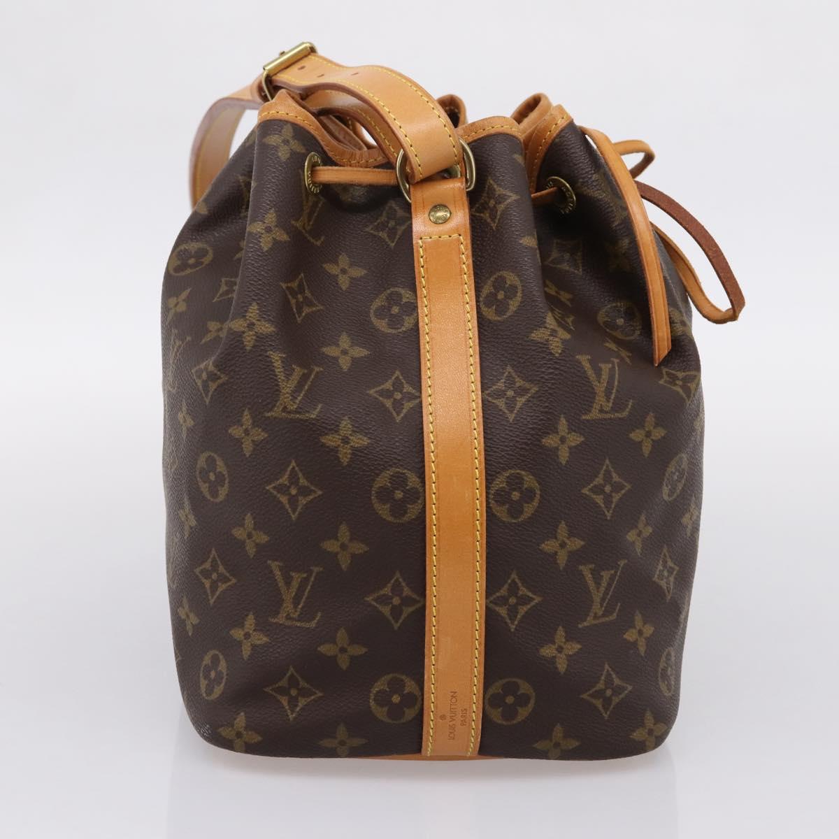 LOUIS VUITTON Monogram Petit Noe Shoulder Bag M42226 LV Auth 207563V