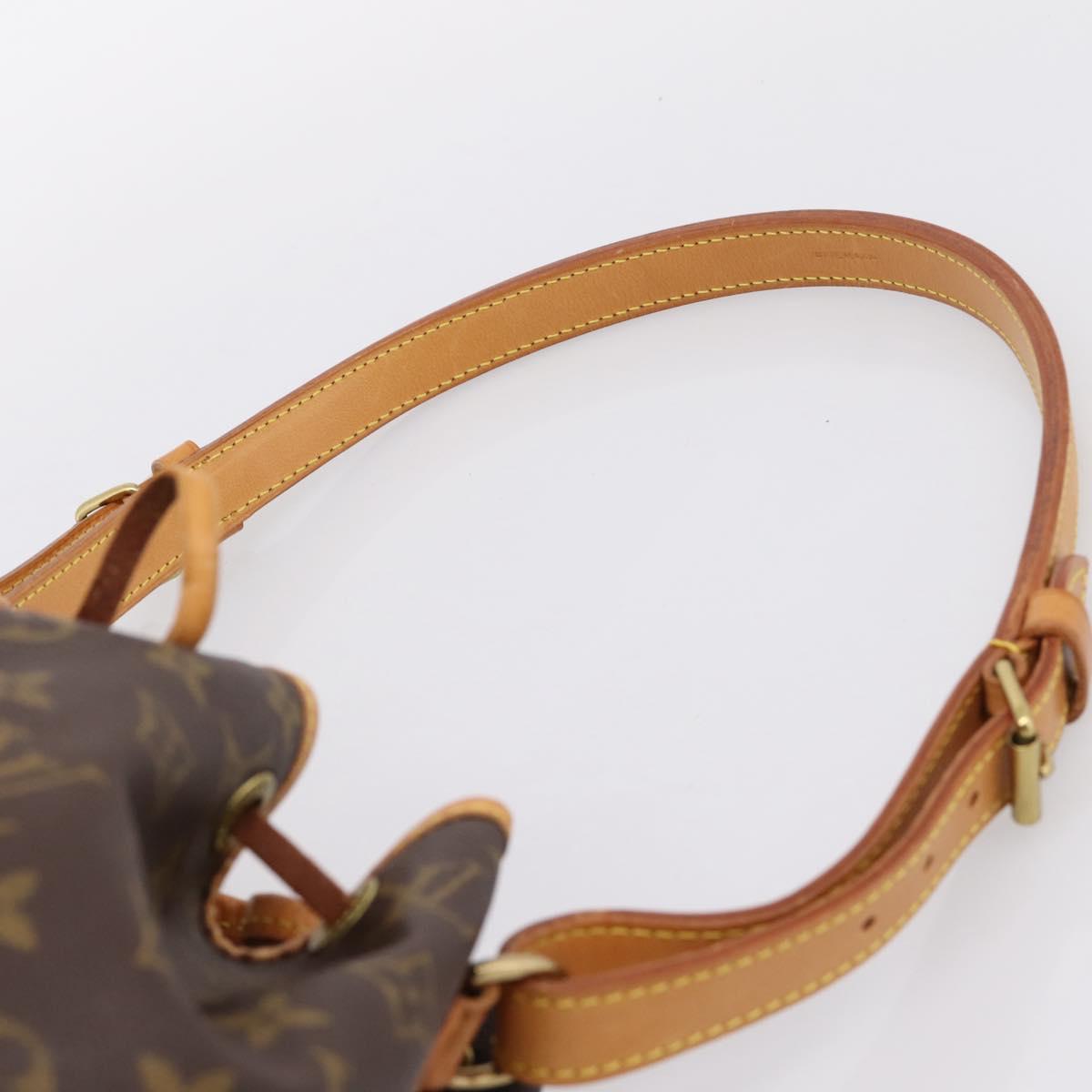 LOUIS VUITTON Monogram Petit Noe Shoulder Bag M42226 LV Auth 207563V