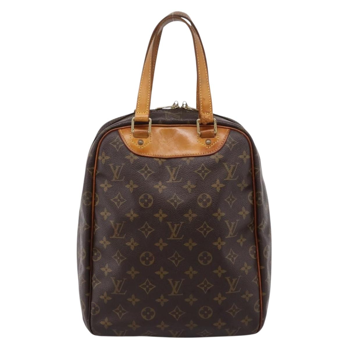 LOUIS VUITTON Monogram Excursion Hand Bag M41450 LV Auth 207578