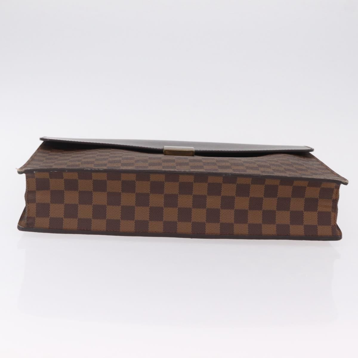 LOUIS VUITTON Damier Ebene Altona PM Briefcase N53315 LV Auth 207585