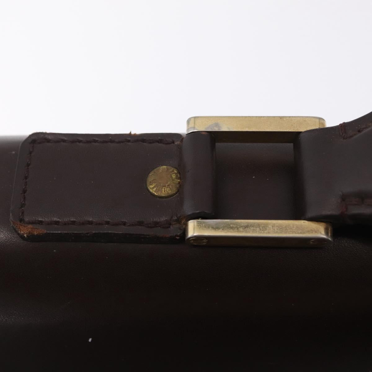 LOUIS VUITTON Damier Ebene Altona PM Briefcase N53315 LV Auth 207585