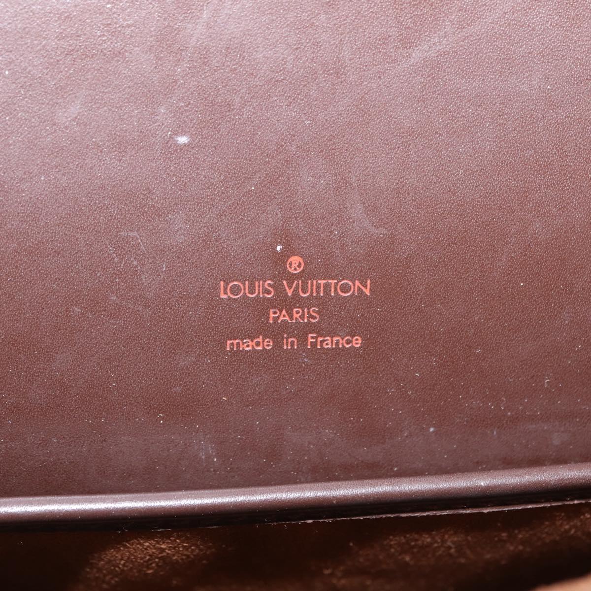 LOUIS VUITTON Damier Ebene Altona PM Briefcase N53315 LV Auth 207585