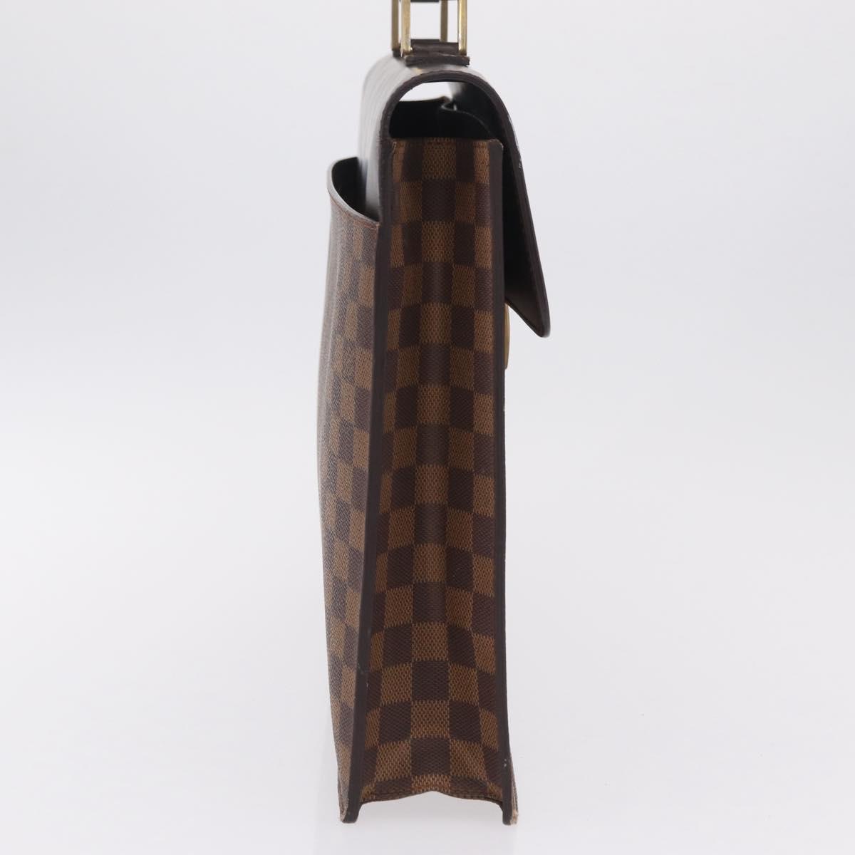 LOUIS VUITTON Damier Ebene Altona PM Briefcase N53315 LV Auth 207585