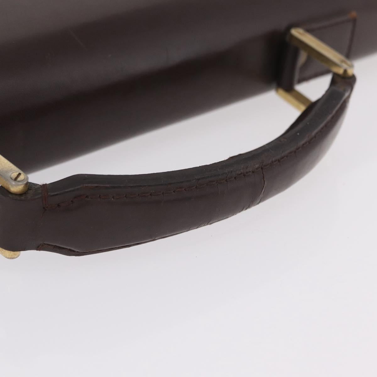 LOUIS VUITTON Damier Ebene Altona PM Briefcase N53315 LV Auth 207585