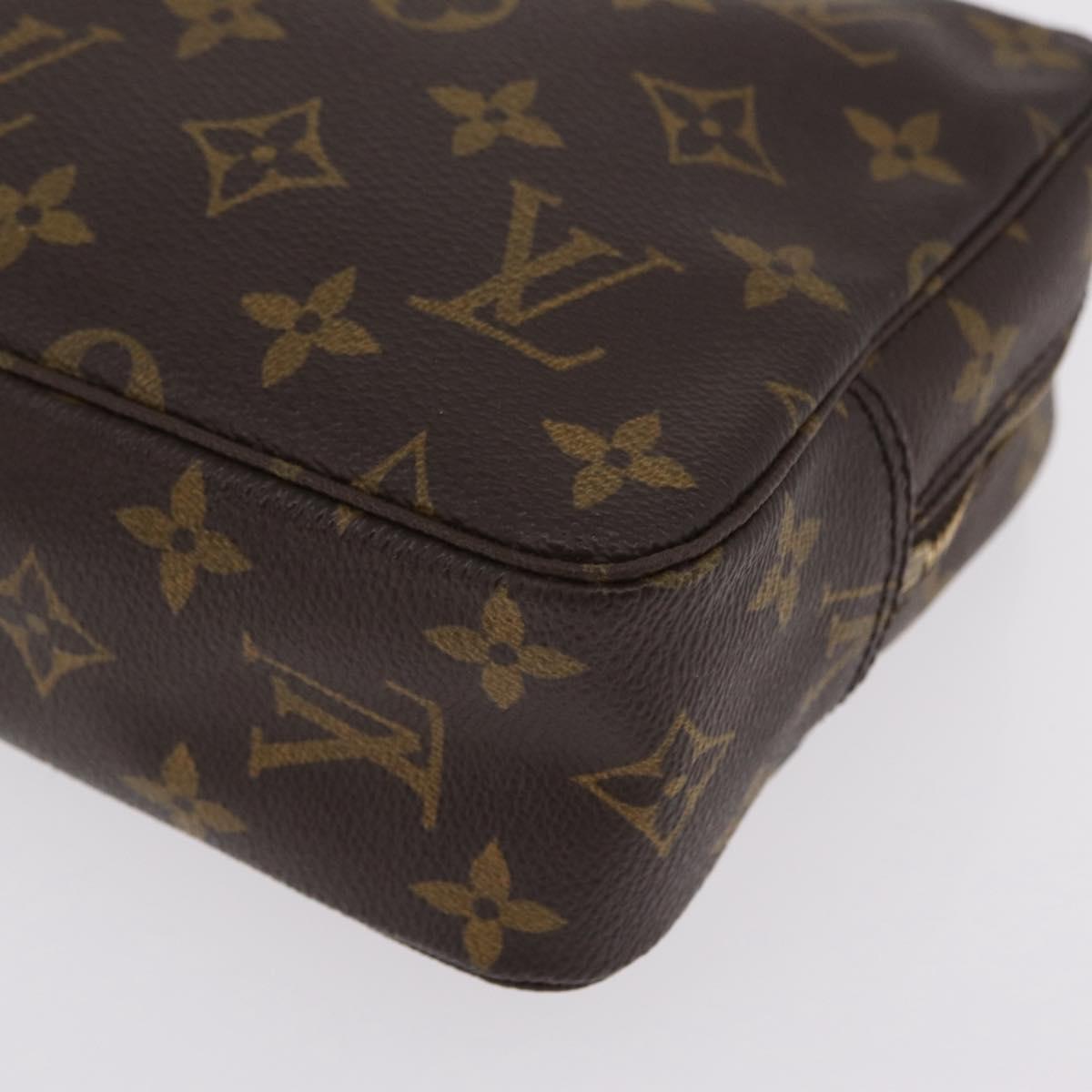 LOUIS VUITTON Monogram Trousse Toilette 23 Clutch Bag M47524 LV Auth 207590A
