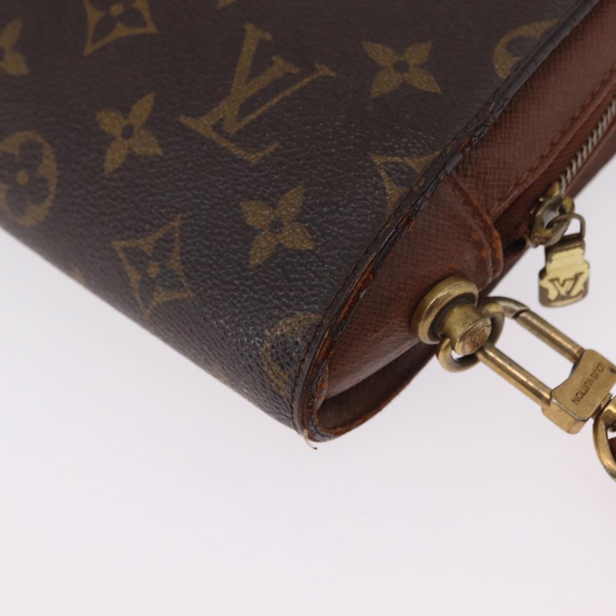 LOUIS VUITTON Monogram Orsay Clutch Bag M51790 LV Auth 207596