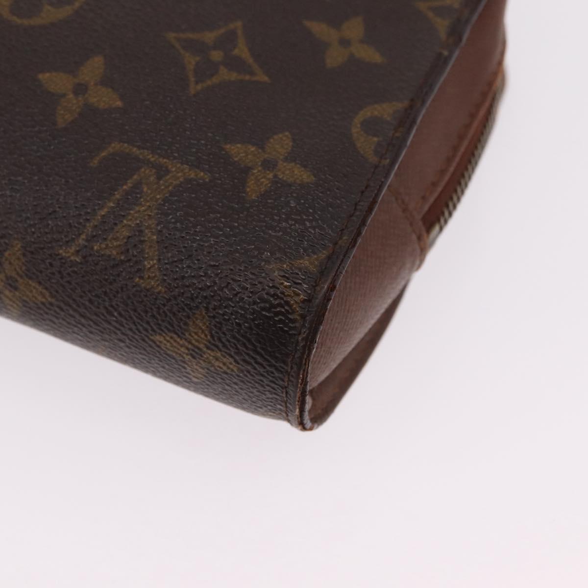 LOUIS VUITTON Monogram Orsay Clutch Bag M51790 LV Auth 207596