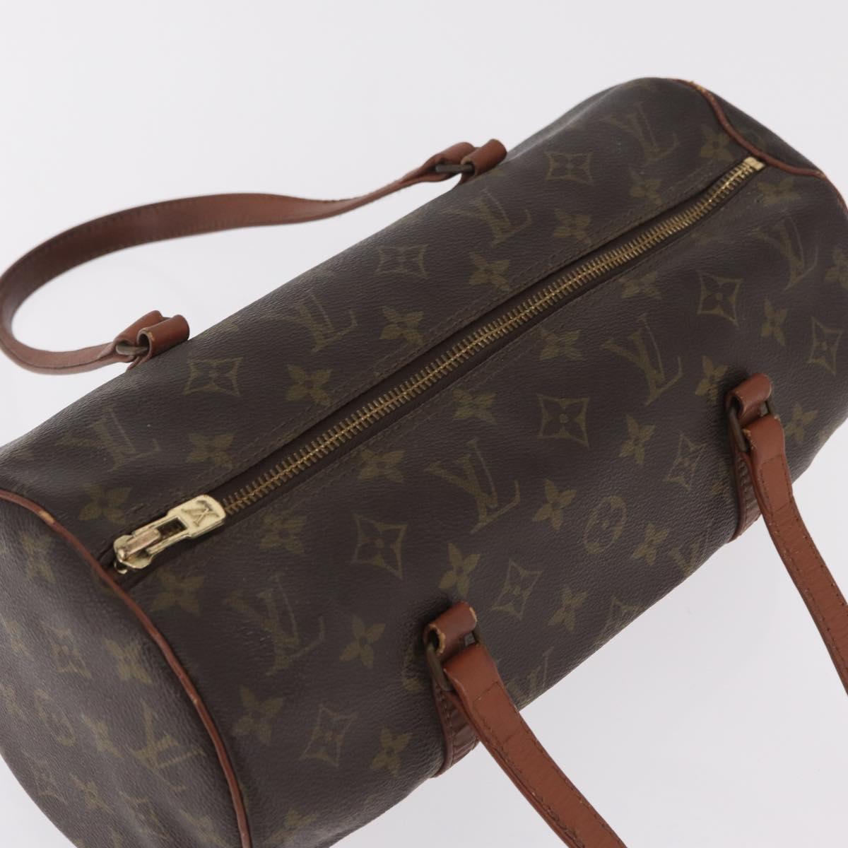 LOUIS VUITTON Monogram Papillon 30 Hand Bag M51365 LV Auth 207630