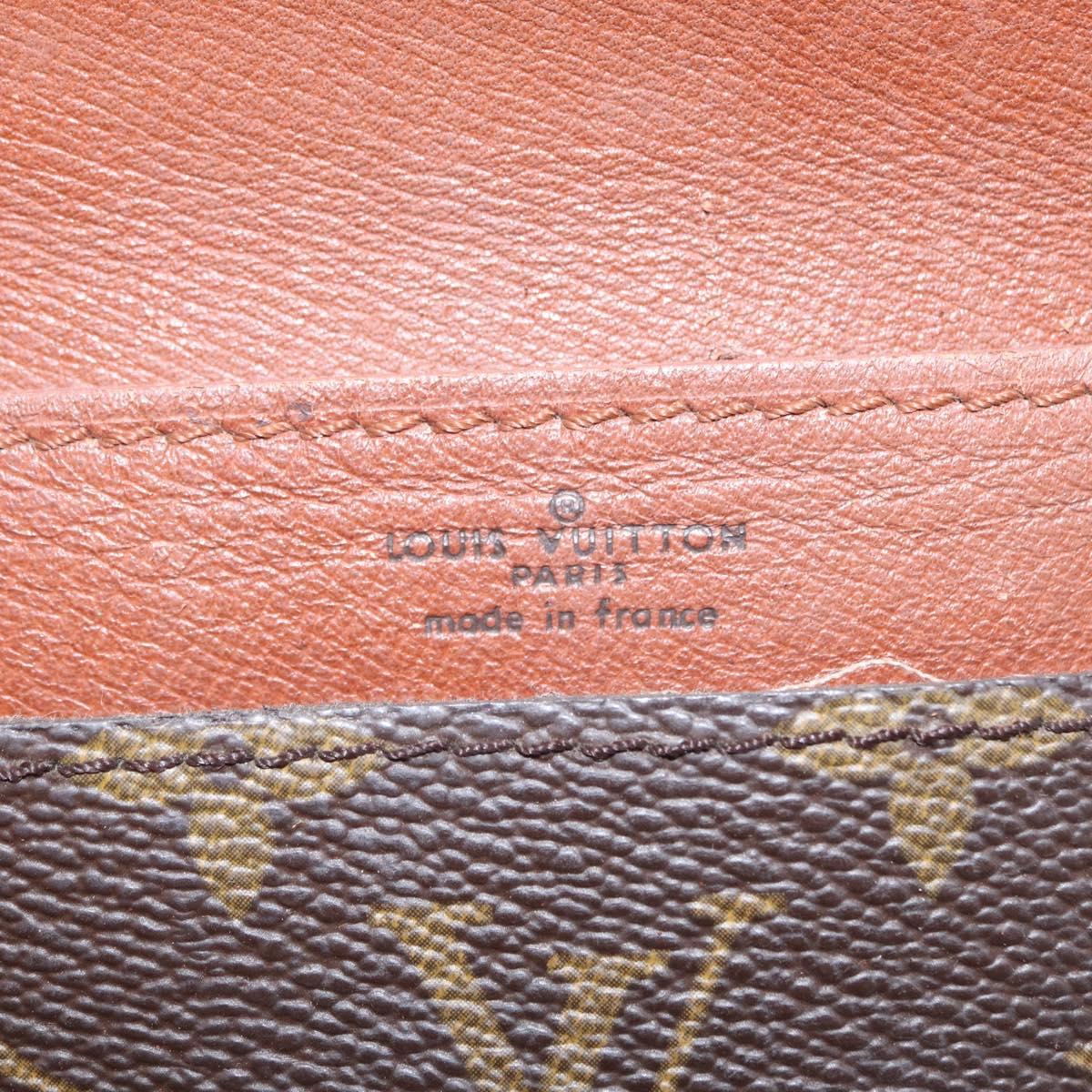 LOUIS VUITTON Monogram Double Rabat Shoulder Bag M51815 LV Auth 207633