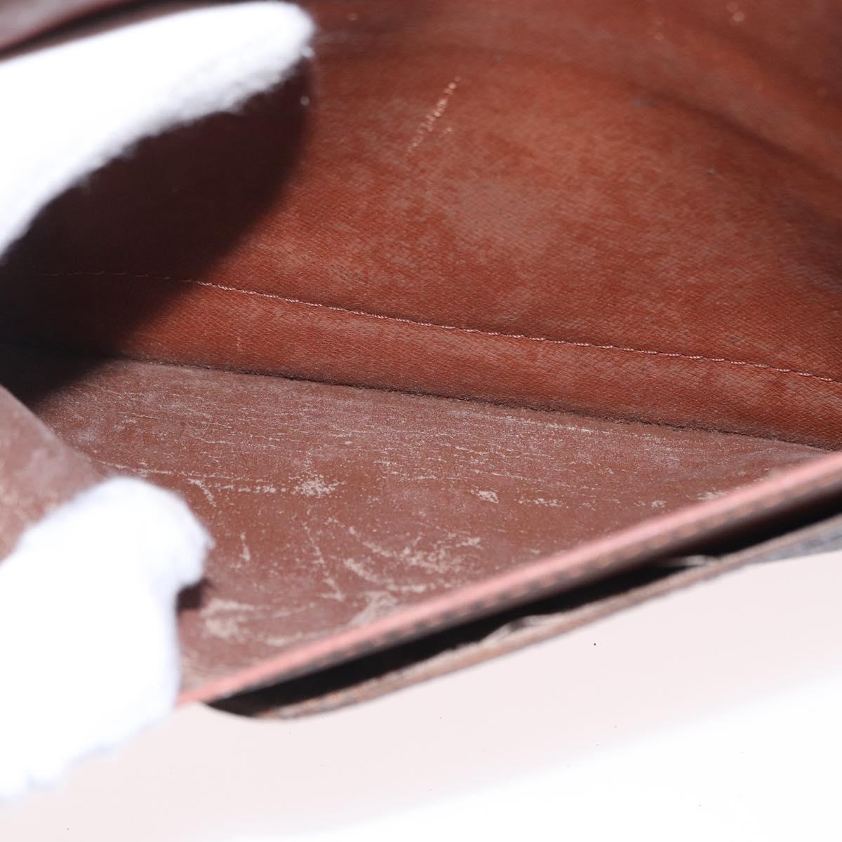 LOUIS VUITTON Monogram Double Rabat Shoulder Bag M51815 LV Auth 207633