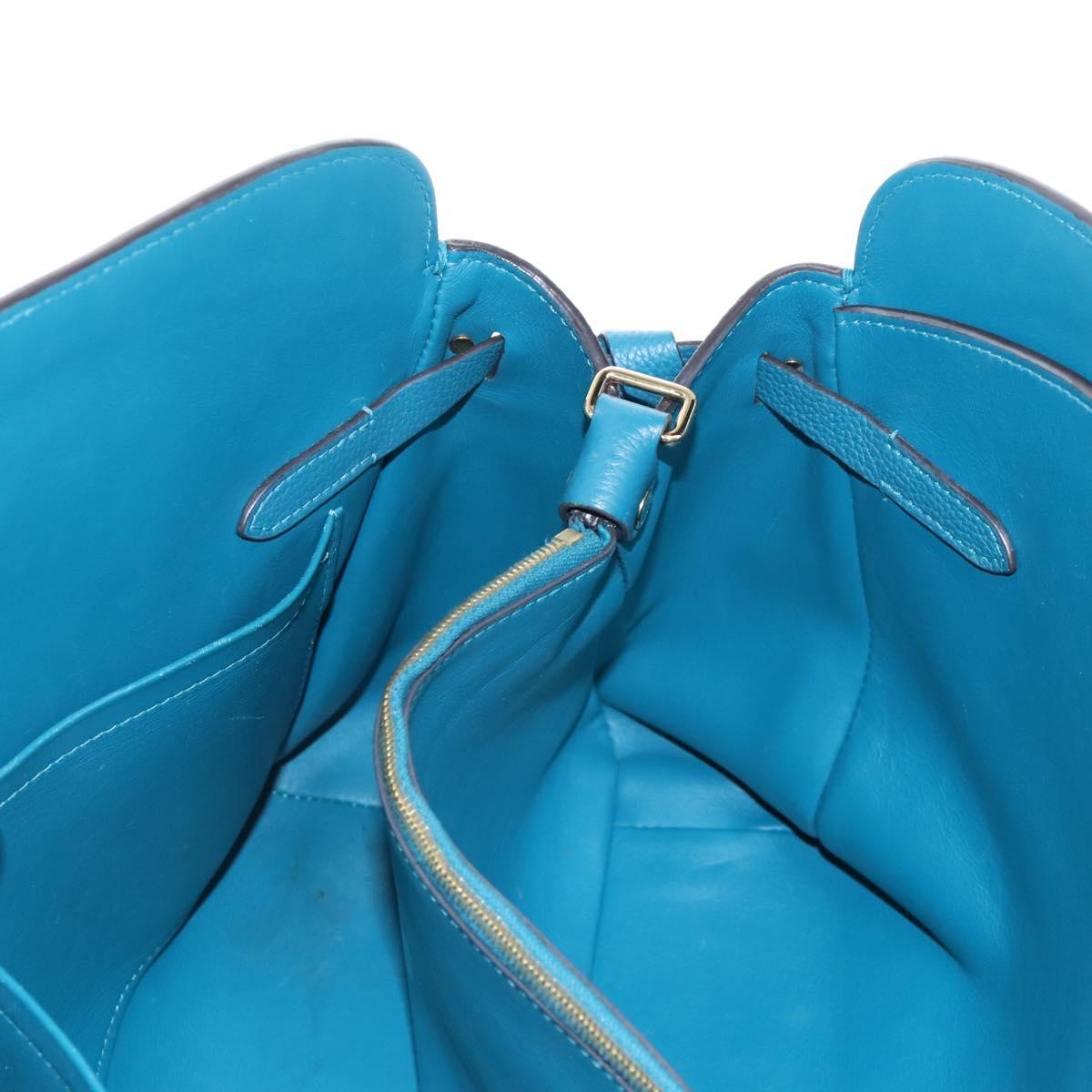 LOUIS VUITTON Mira MM Hand Bag Leather Blue M55023 LV Auth 207637M