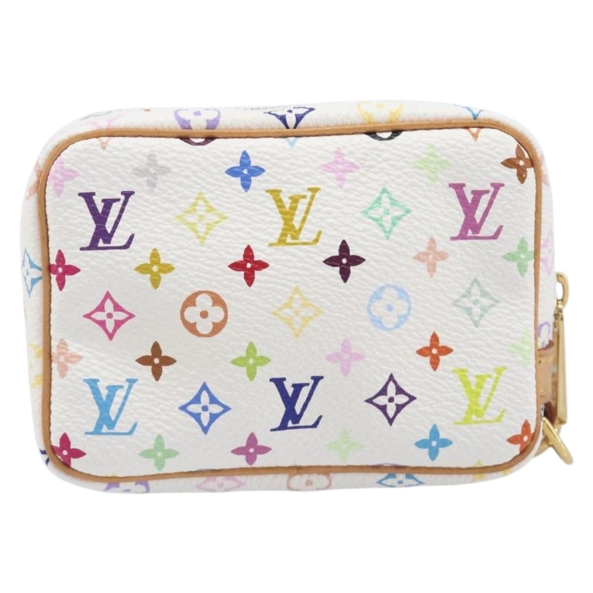 LOUIS VUITTON Monogram Multicolor Trousse Wapity Pouch M58033 LV Auth 207650V
