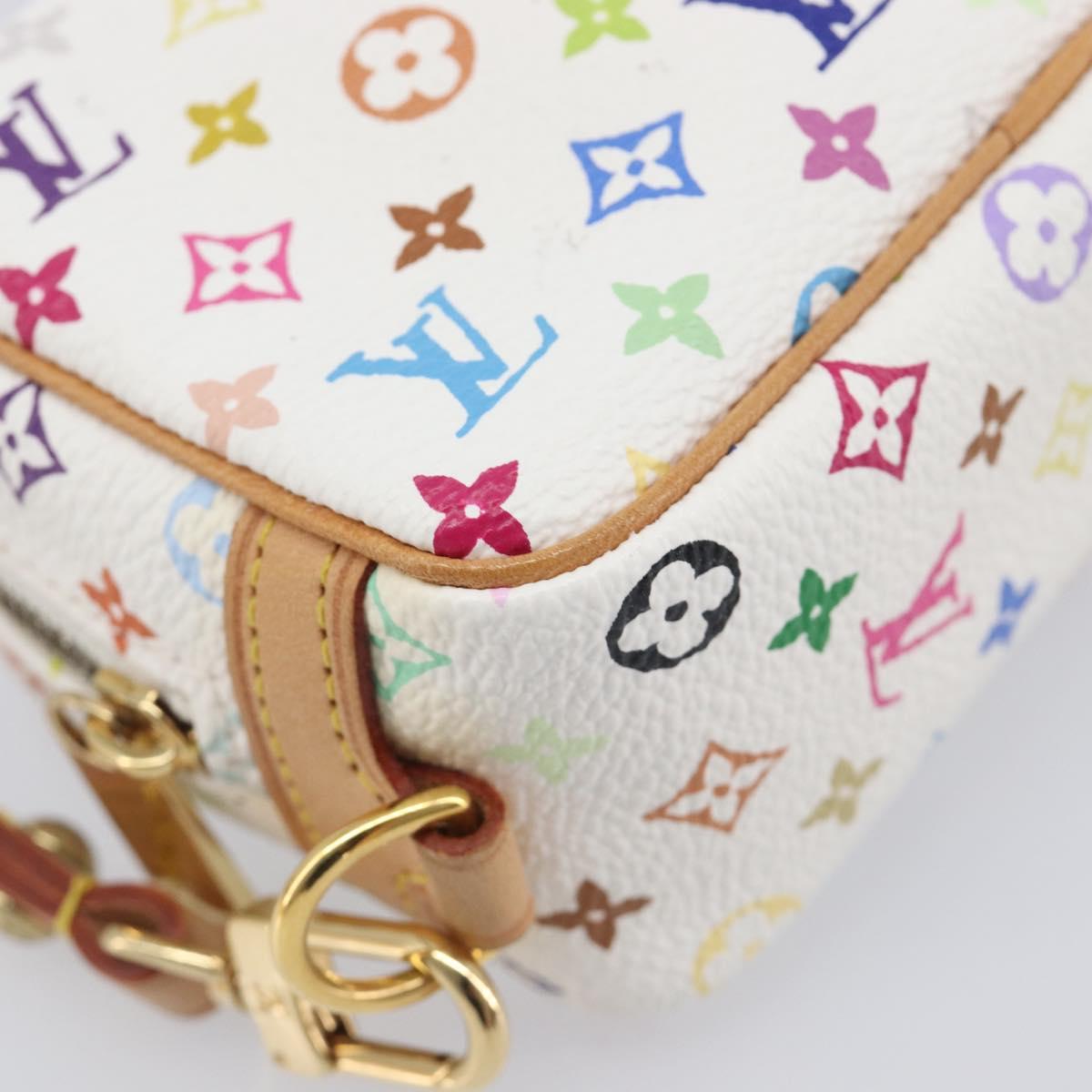 LOUIS VUITTON Monogram Multicolor Trousse Wapity Pouch M58033 LV Auth 207650V