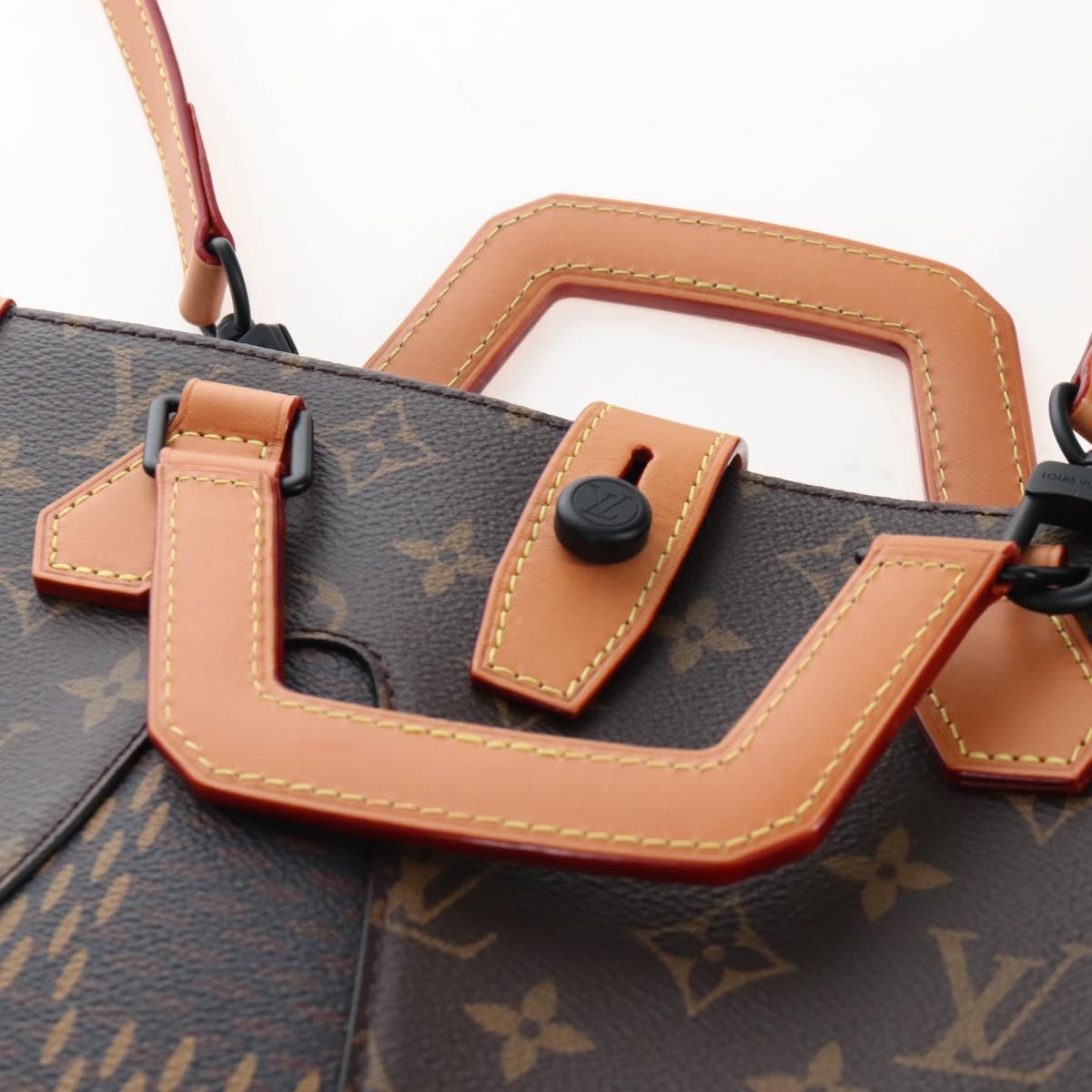 LOUIS VUITTON Monogram Damier Ebene Mini Tote 2way N40355 LV Auth 207656SM