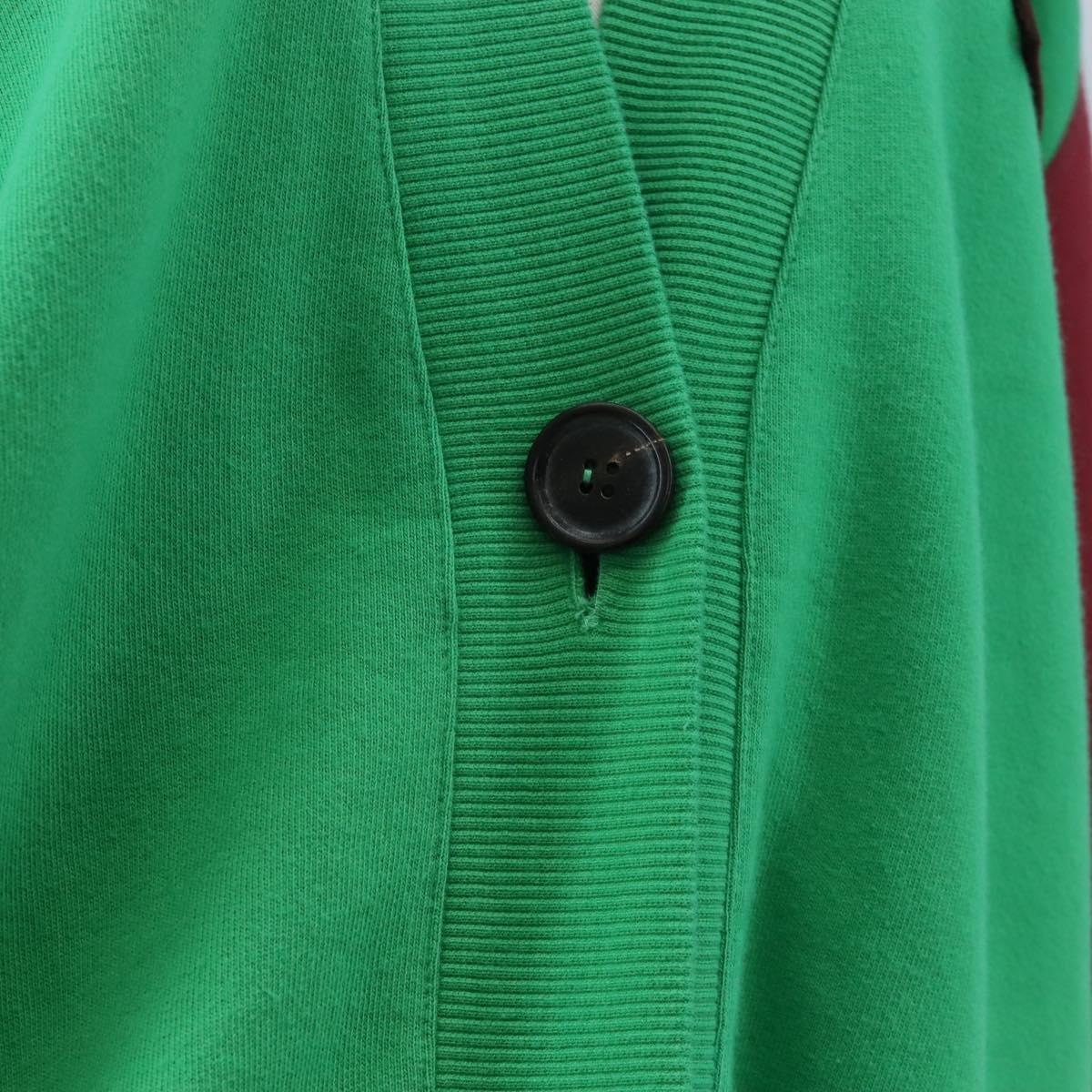 Miu Miu Cardigan Cotton L Green Auth 207660M