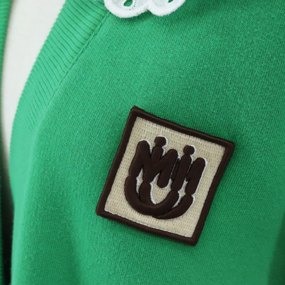 Miu Miu Cardigan Cotton L Green Auth 207660M