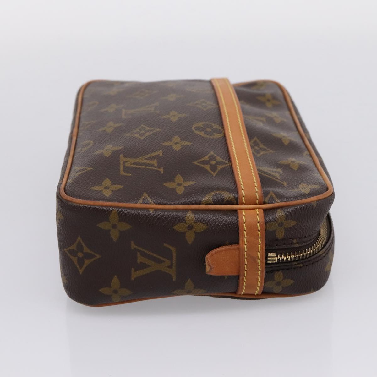 LOUIS VUITTON Monogram Compiegne 23 Clutch Bag M51847 LV Auth 207676A