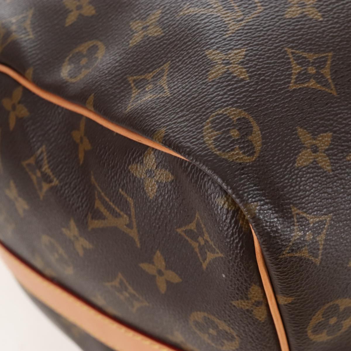 LOUIS VUITTON Monogram Keepall Bandouliere 50 Boston Bag M41416 LV Auth 207688SAV
