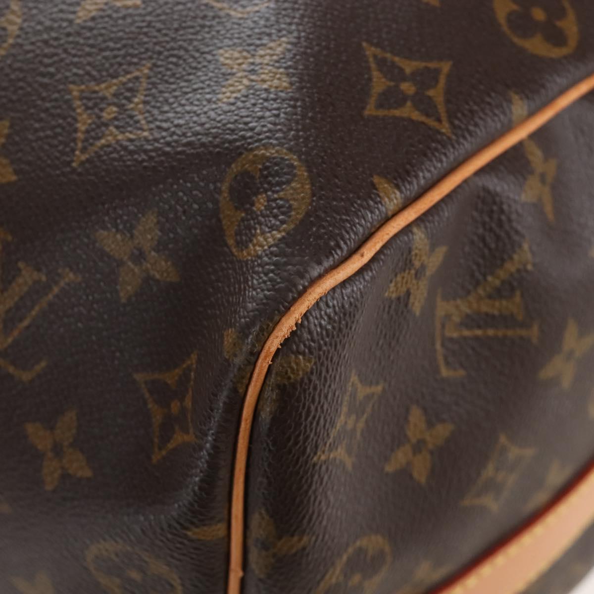 LOUIS VUITTON Monogram Keepall Bandouliere 50 Boston Bag M41416 LV Auth 207688SAV
