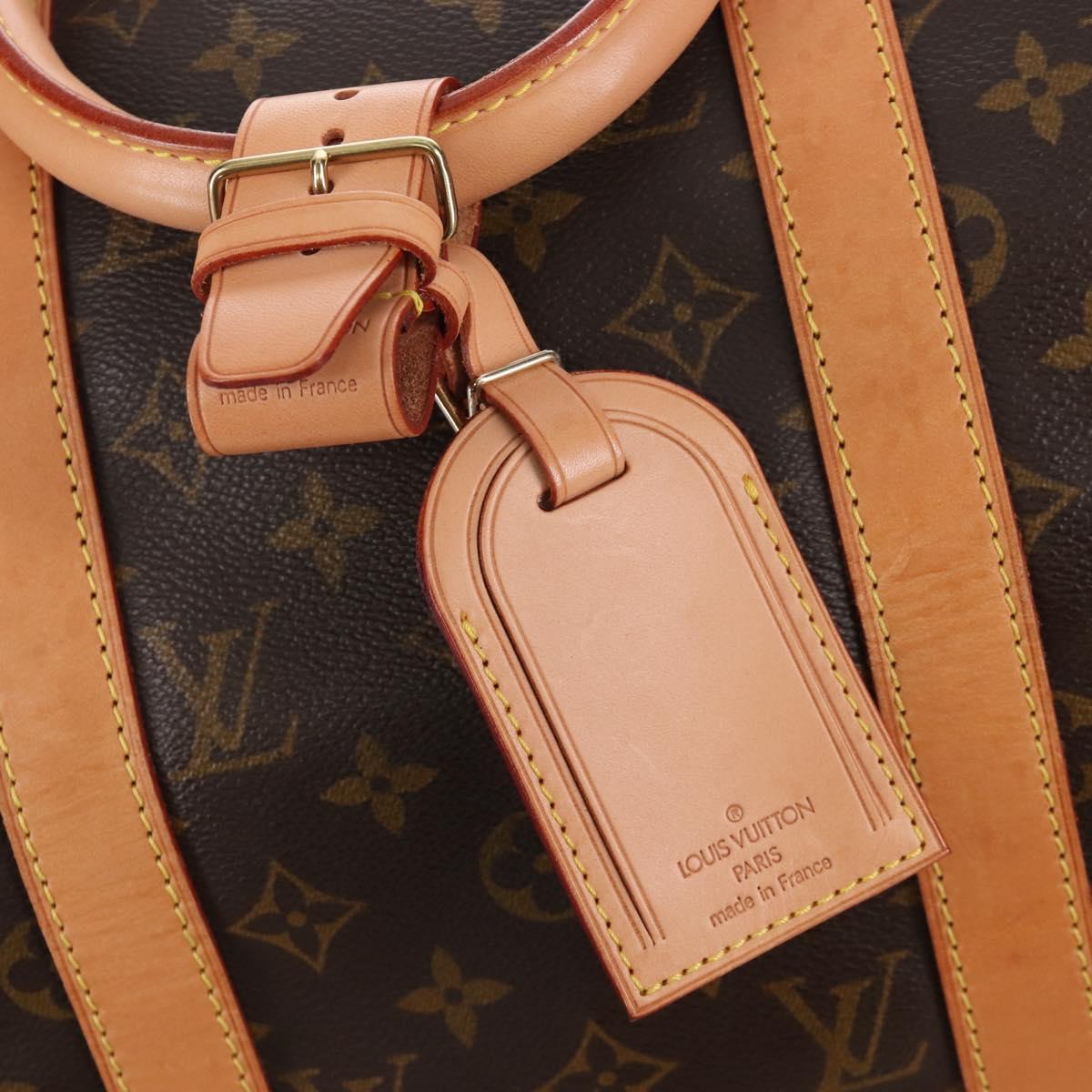 LOUIS VUITTON Monogram Keepall Bandouliere 50 Boston Bag M41416 LV Auth 207688SAV