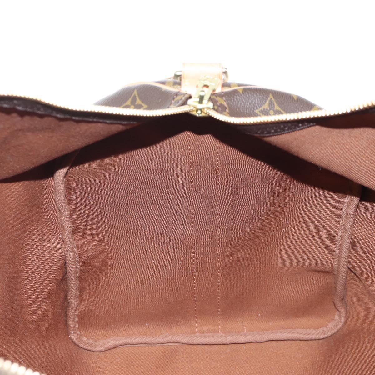 LOUIS VUITTON Monogram Keepall Bandouliere 50 Boston Bag M41416 LV Auth 207688SAV