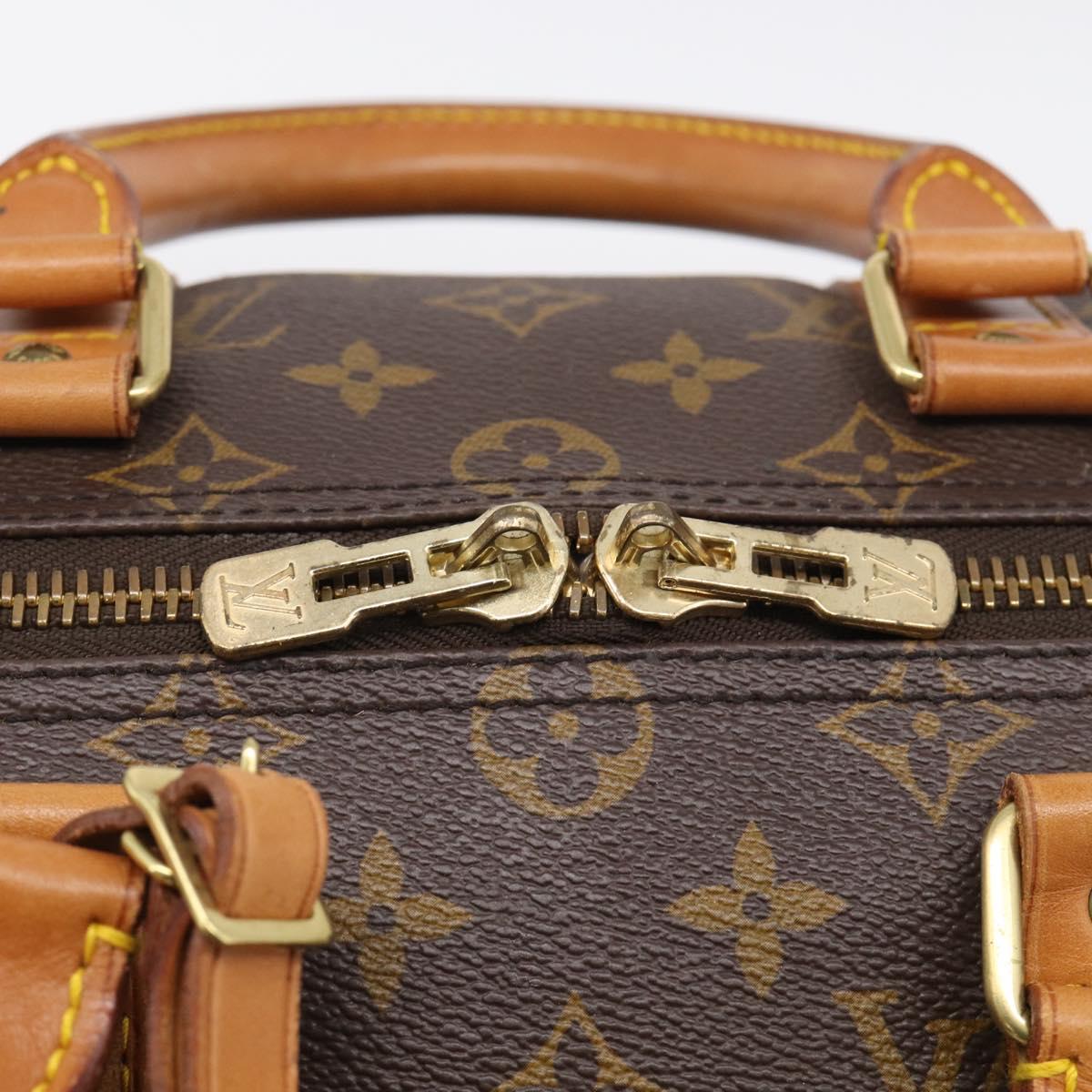 LOUIS VUITTON Monogram Keepall Bandouliere 45 Boston Bag M41418 LV Auth 207689