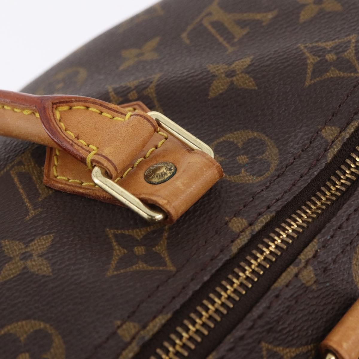 LOUIS VUITTON Monogram Speedy 30 Hand Bag M41526 LV Auth 207701A