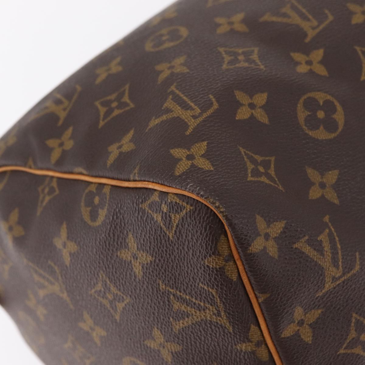 LOUIS VUITTON Monogram Speedy 30 Hand Bag M41526 LV Auth 207701A