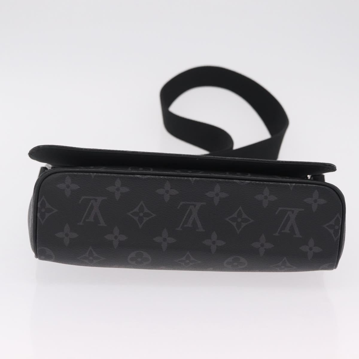 LOUIS VUITTON Monogram Eclipse District PM Shoulder Bag M45272 LV Auth 207726V
