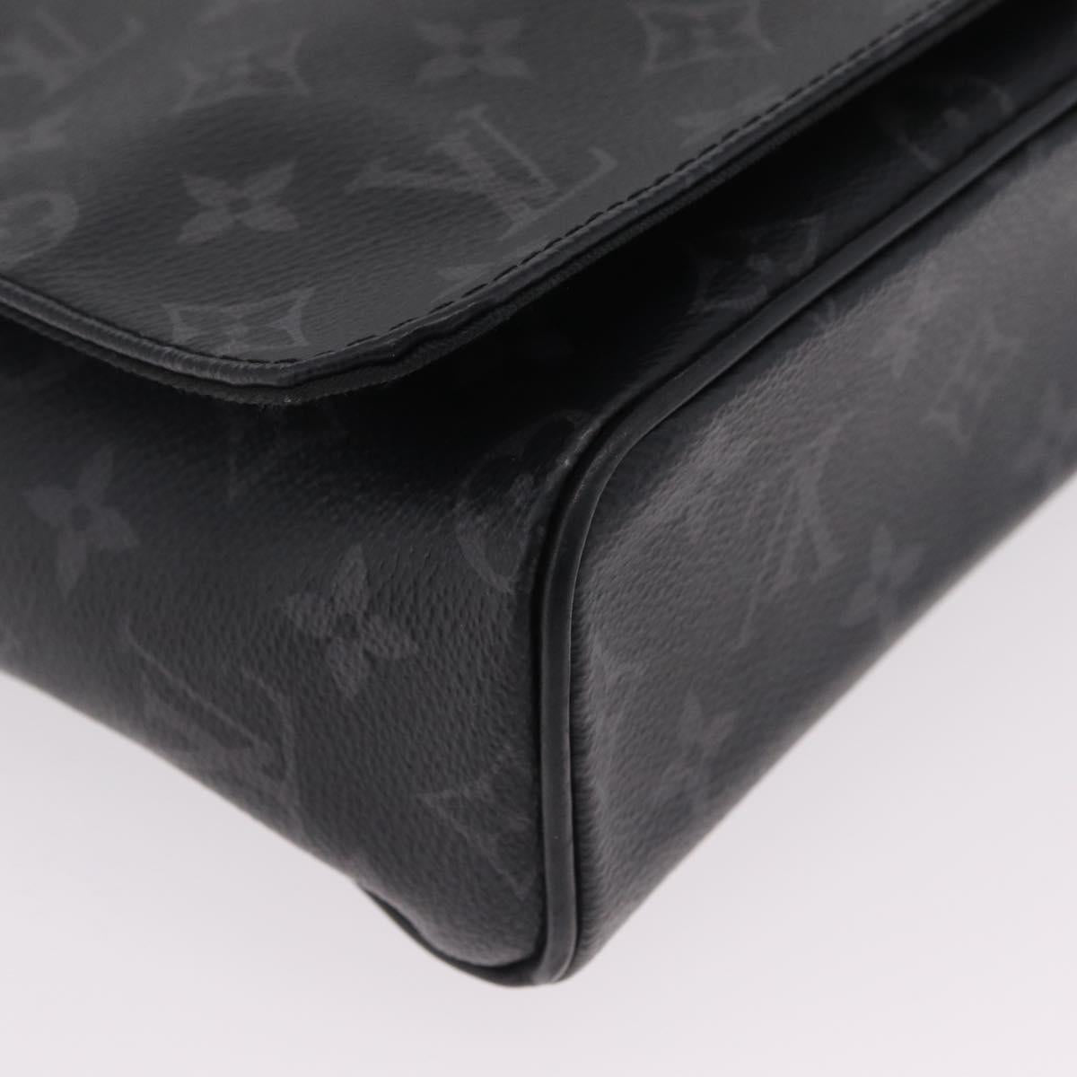 LOUIS VUITTON Monogram Eclipse District PM Shoulder Bag M45272 LV Auth 207726V