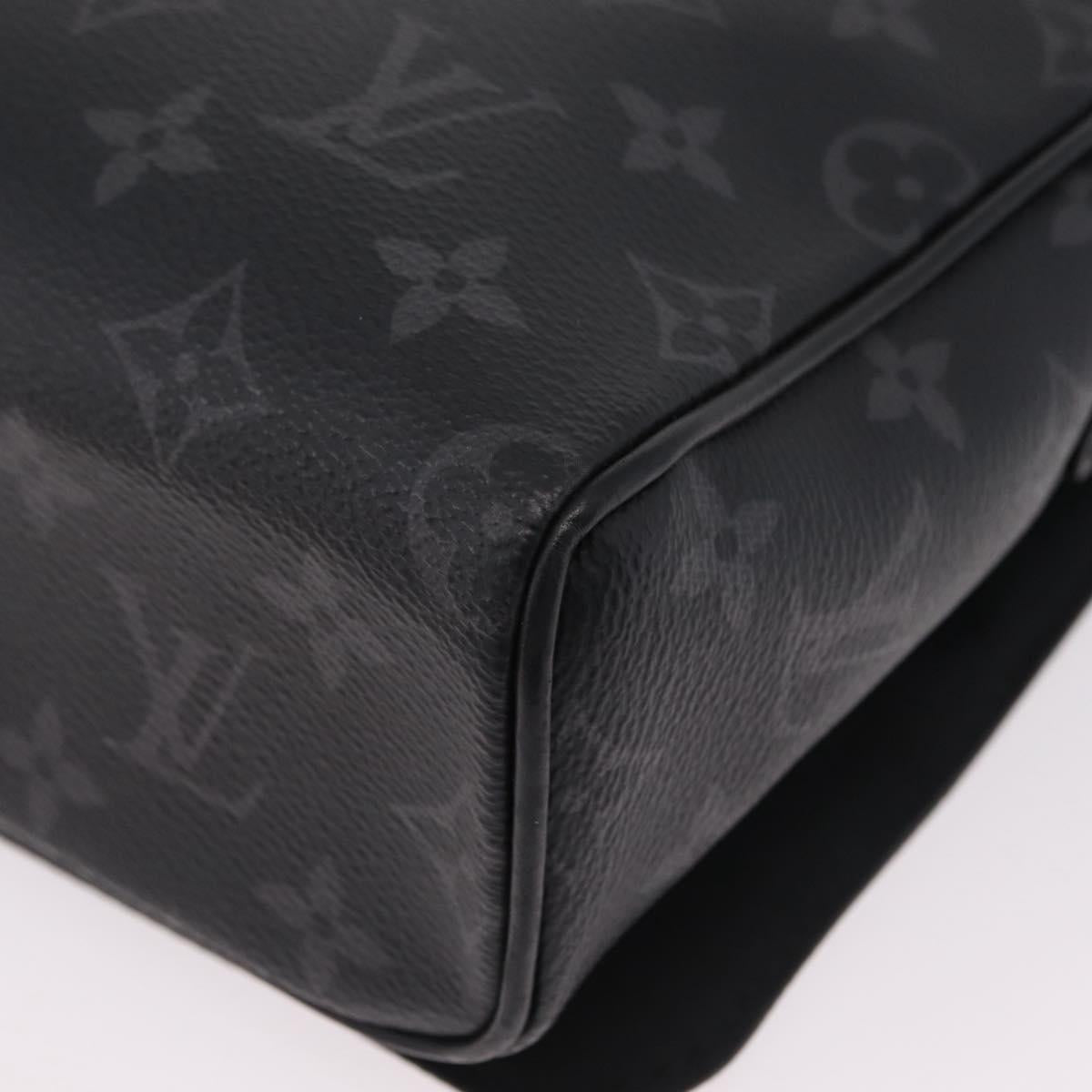 LOUIS VUITTON Monogram Eclipse District PM Shoulder Bag M45272 LV Auth 207726V