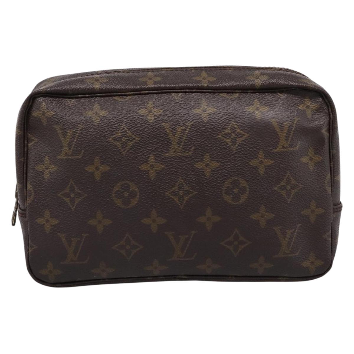 LOUIS VUITTON Monogram Trousse Toilette 23 Clutch Bag M47524 LV Auth 207732