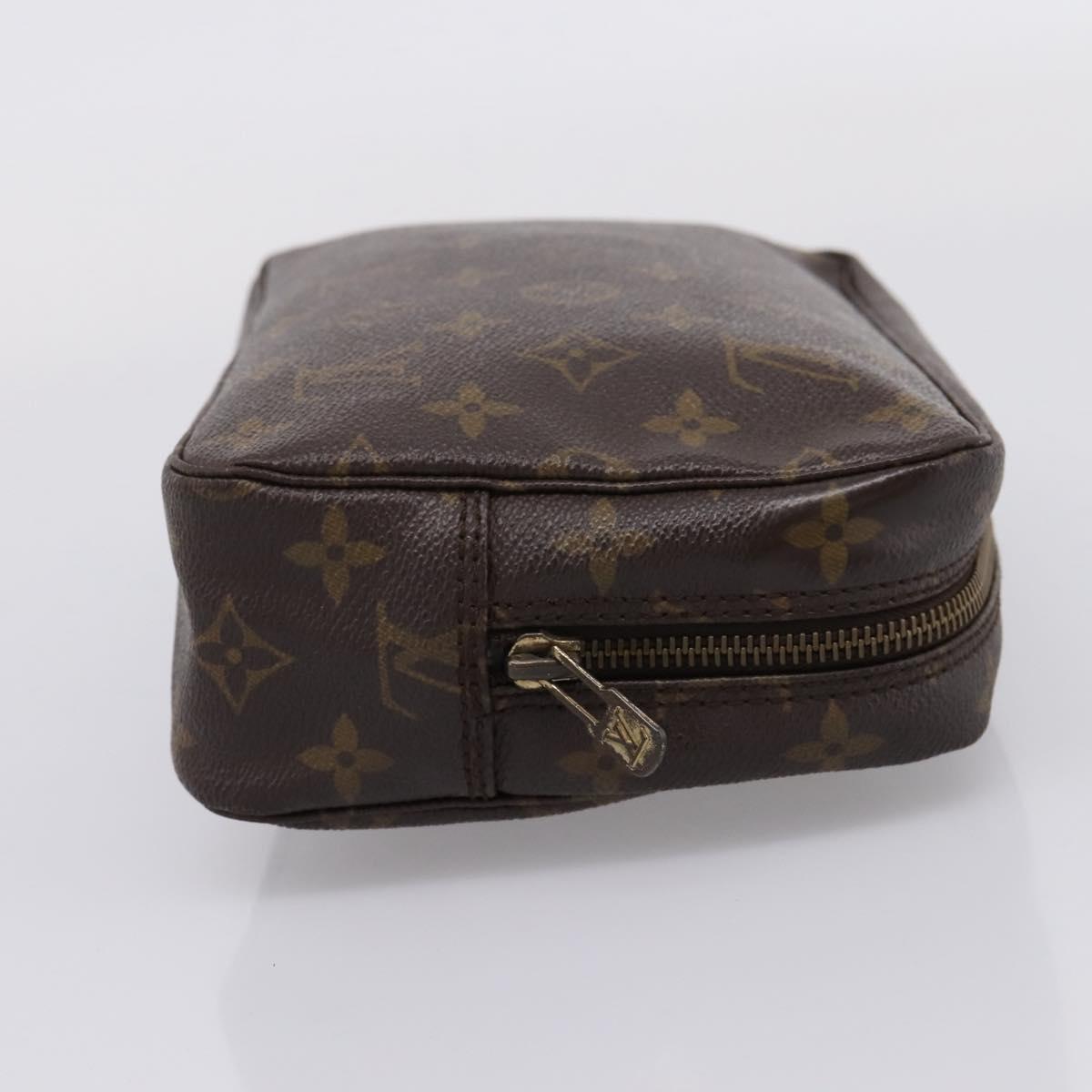 LOUIS VUITTON Monogram Trousse Toilette 23 Clutch Bag M47524 LV Auth 207732