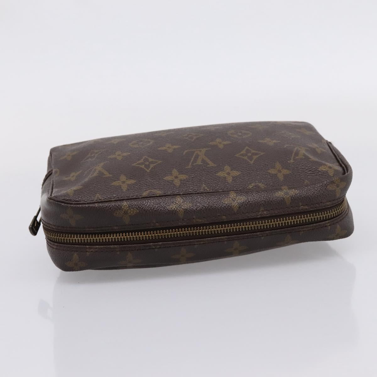 LOUIS VUITTON Monogram Trousse Toilette 23 Clutch Bag M47524 LV Auth 207732